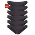 Bikinislip VIVANCE ACTIVE Gr. 32/34, schwarz Damen, Unterhosen aus weicher Microfaser