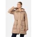 Outdoorjacke KARI TRAA "Tesdal" Gr. L, braun, Damen, 100% Polyester, unifarben, Jacken, mit wasserabweisender, atmungsaktiver Funktion