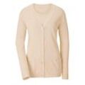 Strickpullover CLASSIC "Twinset", Damen, Gr. 38, beige, 100% Polyacryl, unifarben, figurumspielend, Langarm, Pullover Twinset