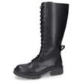 Schnürstiefel DOCKERS BY GERLI Gr. 40, Normalschaft, schwarz Damen Schuhe Stiefel, Winterstiefel, Stiefel mit robuster Profillaufsohle