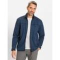 Strickfleecejacke CATAMARAN Gr. 48/50, blau (blau, meliert) Herren Jacken