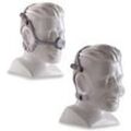 Philips CPAP Wisp Nasenmaske - mit Ausatemventil & Kopfband - inkl. Drei Maskenkissen (S/M, L, XL)-Größe mit Stoffrahmen 1 St