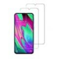 Schutzfolie Samsung Galaxy A40 Gehärtetes Glas - Gehärtetes Glas - Transparent