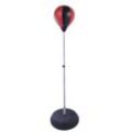 Punchingball Set Standbox Training Set höhenverstellbar Schwarz+Rot