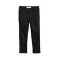 TOM TAILOR DENIM Herren Loose Tapered Hose, schwarz, Uni, Gr. XXL