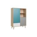 Finori Cuba 53 Highboard/Tricolor/Holzwerkstoff