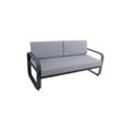 MWH Widero 2-Sitzer Sofa Aluminium/Olefin matt grey inkl. Kissen