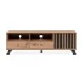 Finori Medan 56A TV-Board Holzwerkstoff/Artisan Oak/Anthrazit