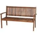 Siena Garden Paleros 3-Sitzer Gartenbank Teak 62x150 cm