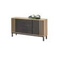 Bega Consult Volano Sideboard Beschichtete Spanplatte Schwarz/Braun