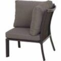 Siena Garden Londra Loungeecke Aluminium/Polyester inkl. Kissen