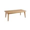 Brafab Lilja Loungetisch Teak natur 140x70x45 cm