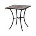 Siena Garden Stella Bistrotisch 64x64x71 cm Keramik Stahl/Schwarz