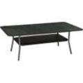 Stern Marla Lounge-Tisch Aluminium anthrazit/Platte Silverstar 2.0 Dark Marble 130x80 cm