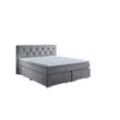 Sun Garden BX 2100 Baker Boxspringbett Holzwerkstoff/Stoff mit Mikro-TFK-Matratze