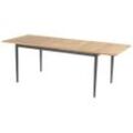 Hartman Silencio Dining Tisch Xerix/Natural Teak Aluminium 220x100 cm