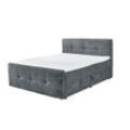 ED Lifestyle Winnipeg 6 Boxspringbett Holzwerkstoff/9-Zonen Tonenntaschenfederkern H2