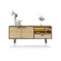 XOOON Belo Sideboard Eiche/Metall mit LED