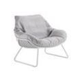 Solpuri Chill Lounge Sessel XL Aluminium White