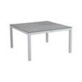 Brafab Belfort Loungetisch Aluminium/Glas