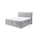 ED Lifestyle Malibu 1 mit Motor Boxspringbett Holzwerkstoff/Tonnentaschenfederkern H2 180x200 cm