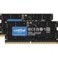 CRUCIAL Arbeitsspeicher "32GB Kit (2 x 16GB)", Arbeitsspeicher, schwarz, 16 GB, 5600 MHz