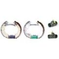 BREMBO Bremsbackensatz KIT & FIT hinten rechts links vormontiert für SMART 0007333V001000000 K 50 005