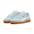 Sneaker PUMA "CLUB II ERA" Gr. 38, blau (frosted dew, puma weiß, gum), Leder, unifarben, Schuhe