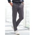 Stretch-Hose JOHN DEVIN "regular-fit", Herren, Gr. 32, Länge 34, grau (anthrazit), Jersey, Obermaterial: 67% Viskose, 29% Polyamid, 4% Elasthan, unifarben, klassisch, regular fit lang, Hosen, bequeme Hose aus elastischer Qualität