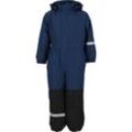 Schneeoverall ZIGZAG "Neverland" Gr. 92, EURO-Größen, blau (blau, schwarz) Kinder Overalls für aktive Tage bei jedem Wetter