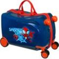 Kinderkoffer UNDERCOVER "Ride-on Trolley, Spider-Man" Gr. B/H/T: 47,5cm x 32cm x 23cm 20 l, bunt (spider man) Kinder Koffer zum sitzen und ziehen