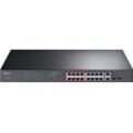 TP-LINK Netzwerk-Switch "TL-SL1218MP" Netzwerk-Switches schwarz