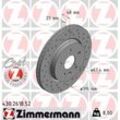 ZIMMERMANN Bremsscheibe SPORT COAT Z hinten rechts links Gelocht 315mm für CADILLAC GENERAL MOTORS OPEL CHEVROLET 13501303 13501314 569062 430.2618.52