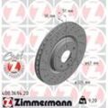 ZIMMERMANN Bremsscheibe COAT Z vorne rechts links Gelocht 320mm für MERCEDES-BENZ (BBDC) A2464212712 2464212712 A246421271207 400.3694.20