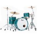 Pearl MP4C943XP-L/C850 Masters Maple Pure Aqua Turquoise Stripe