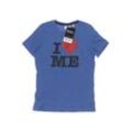 Tom Tailor Damen T-Shirt, blau, Gr. 140