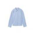 TOM TAILOR Damen Oversized Kord Bluse, blau, Uni, Gr. 38