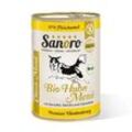 Sanoro Menü Classic vom Bio-Huhn mit 55 % Fleischanteil - 12x400g