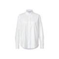 Tchibo Bluse mit Rüschendetail - Weiss - Gr.: 36