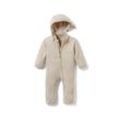 Baby-Strickfleece-Overall - Beige/Meliert - Kinder - Gr.: 74/80