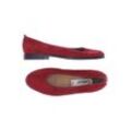 Gabor Damen Ballerinas, rot, Gr. 4.5