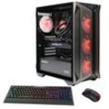 GAMEMAX Gaming-PC "Brufen C1 7271", schwarz, Microsoft Windows 11 Home (64 Bit), 32 GB RAM 2000 GB SSD, Computer, DDR5-RAM, Windows 11