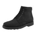 Schnürboots TIMBERLAND "ALDEN BROOK MID ZIP UP WATERPROOF BOOT" Gr. 40, schwarz Damen Schuhe Winterstiefel, Schnürstiefel, Winterschuhe, wasserdicht