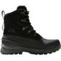 Winterstiefel THE NORTH FACE "M CHILKAT V LACE WP" Gr. 43, schwarz, Damen, Leder, Textil, Schuhe, Snowboots, Winterboots, Winterschuhe, wasserdicht