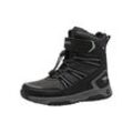 Winterstiefel KANGAROOS "K-MJ Eldora EV RTX" Gr. 28, schwarz (jet schwarz, steel grau) Damen Schuhe Snowboots, Winterboots, Winterschuhe, wasserdicht, gefüttert