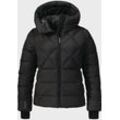 Winterjacke SCHÖFFEL "Ins Jacket Boston L" Gr. 34, schwarz (9990, schwarz), Damen, Oberstoff : 63% Nylon 37% Baumwolle Futter : 100% Polyester Wattierung : 100% Polyester, Jacken