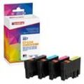 edding EDD-407 schwarz, cyan, magenta, gelb Druckerpatronen kompatibel zu EPSON T0715, 4er-Set