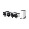 eufyCam S3 Pro Starter-Set 4+1 - 4er-Kameraset mit HomeBase 3