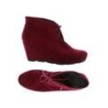 Tamaris Damen Stiefelette, rot, Gr. 40