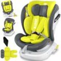 Kidiz - Kindersitz Baby Autositz Kinderautositz Isofix Top Tether 360° drehbar Gruppe 0/1/2/3 ab Geburt 0-36kg Mit Sonnenschutzdach Seitenschutz 5